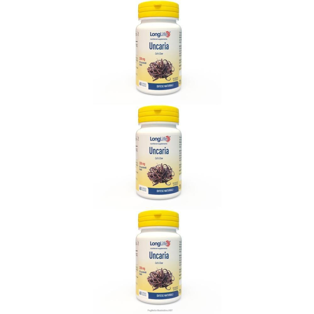 Cerca Offerte di longlife uncaria 60 capsule 3x27 g e acquista online