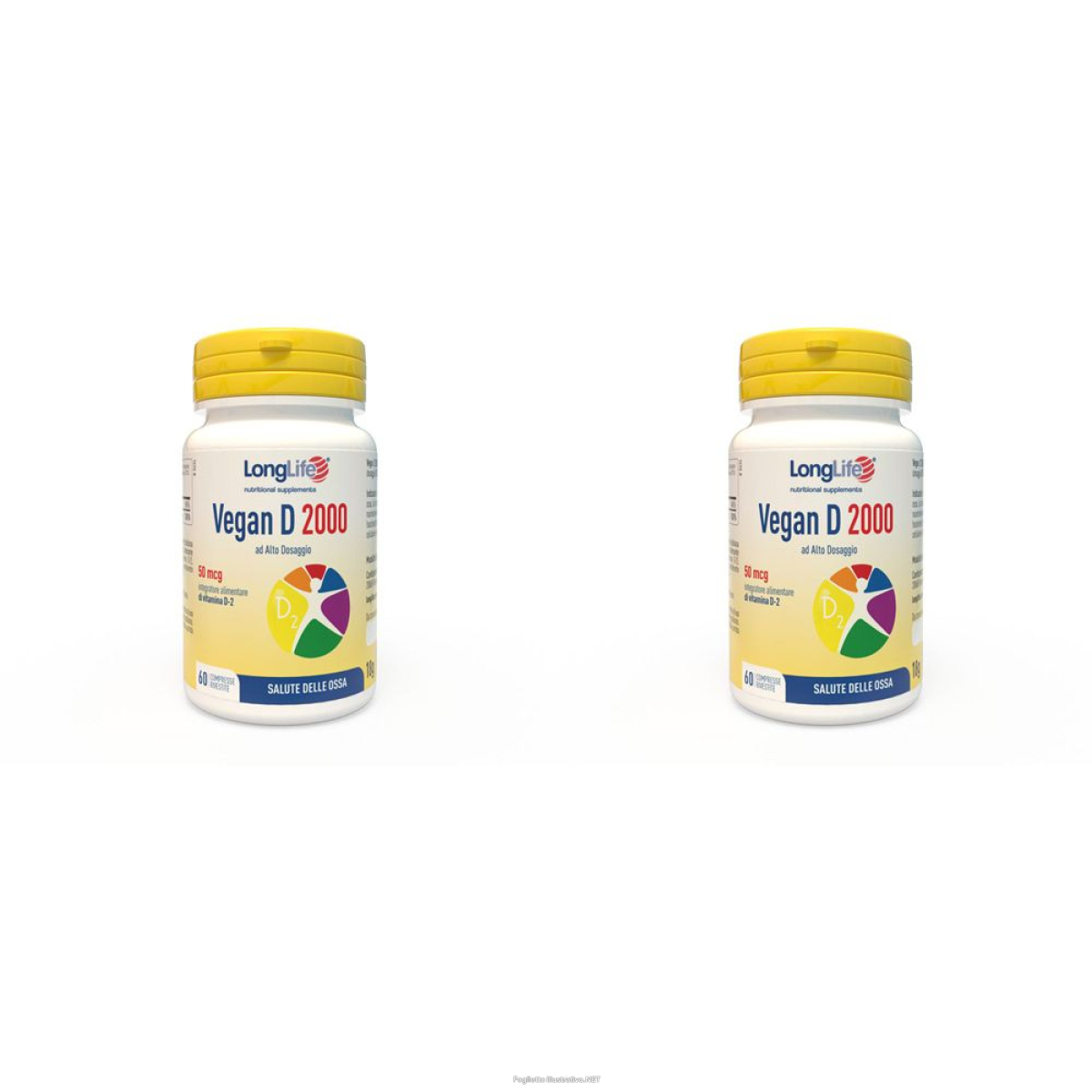 Cerca Offerte di longlife® vegan d set da 2 2x60 pz compresse e acquista online