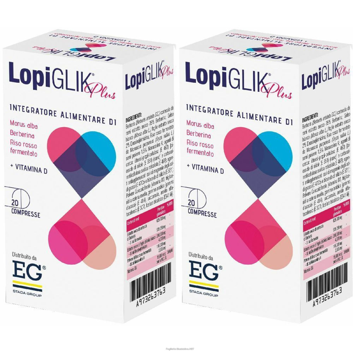 Cerca Offerte di lopiglik® plus set da 2 2x20 pz compresse e acquista online