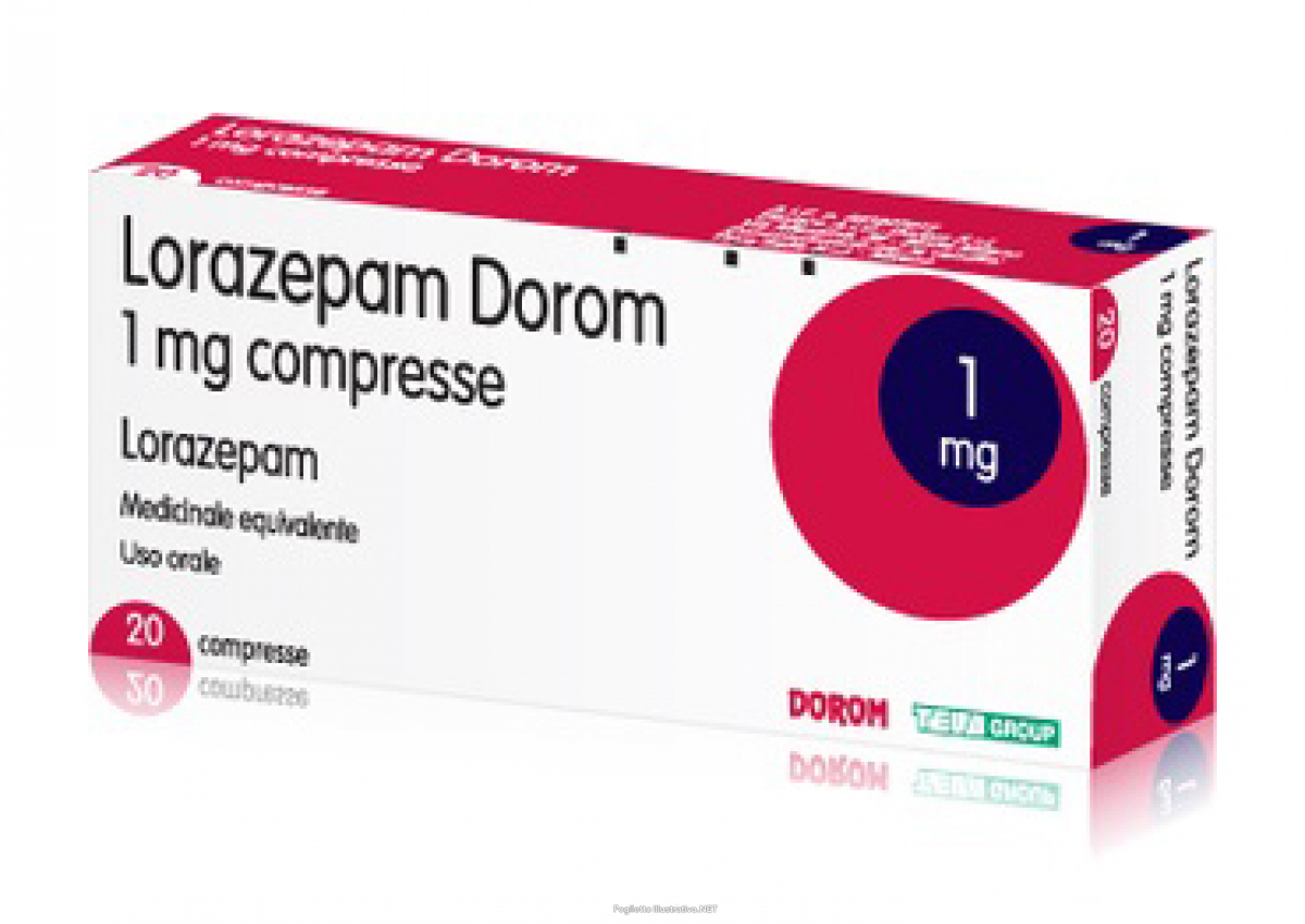 Illustrativo foglietto lorazepam gocce