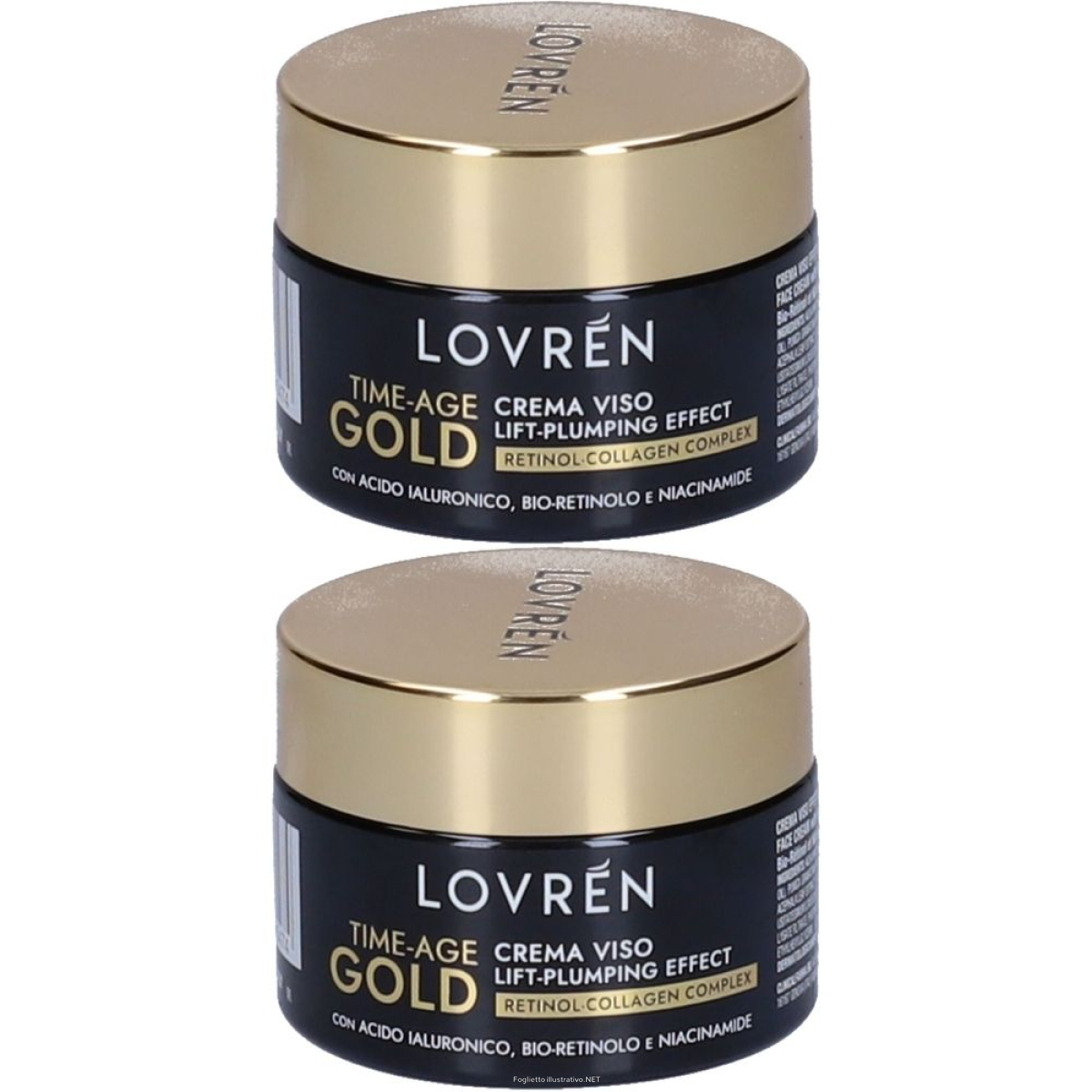 Cerca Offerte di lovren crema viso time age gold lift plumping effect set da 2 2x30 ml e acquista online