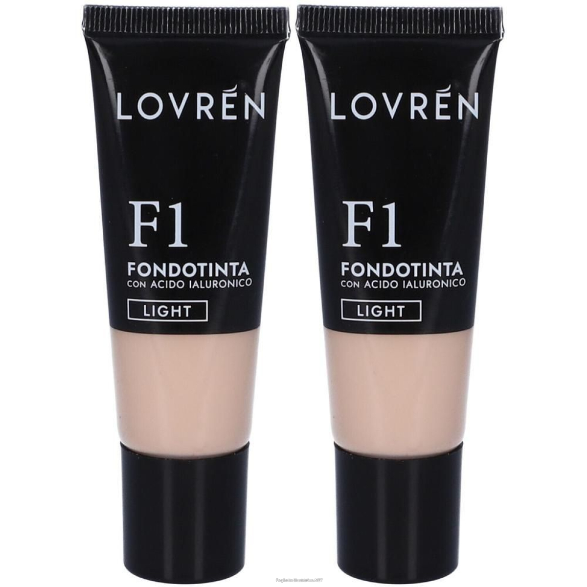 Cerca Offerte di lovren fondotinta colore f1 light 2x25 ml e acquista online