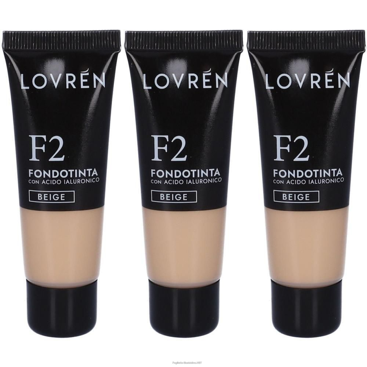Cerca Offerte di lovren fondotinta colore f2 beige 3x25 ml e acquista online