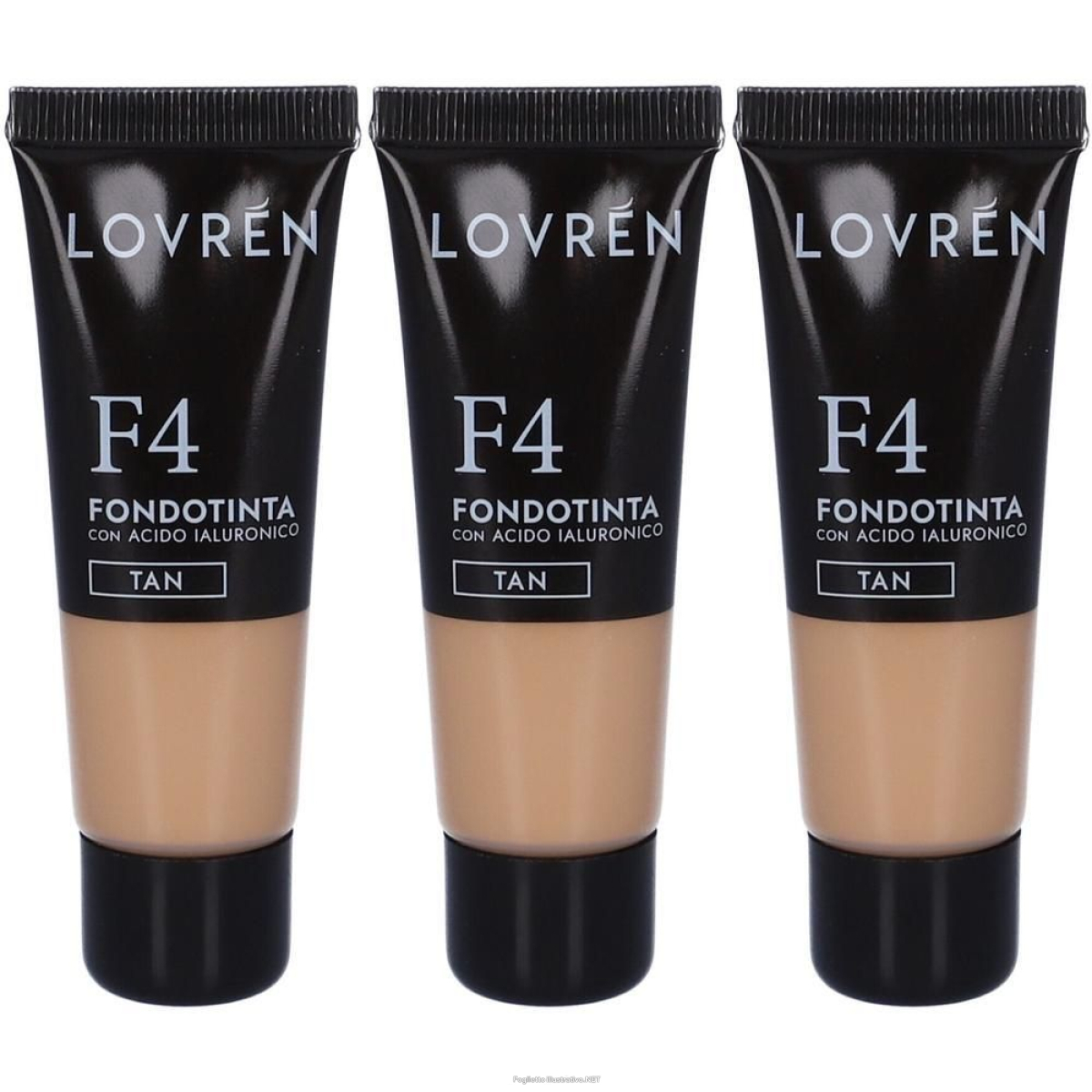 Cerca Offerte di lovren fondotinta colore f4 tan 3x25 ml e acquista online