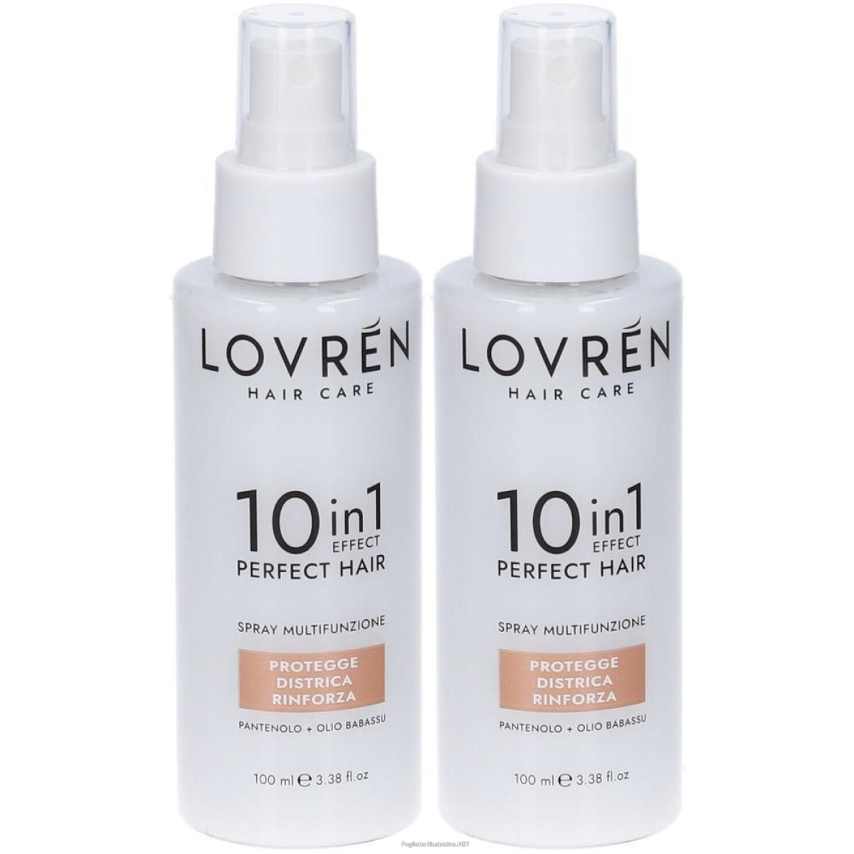 Cerca Offerte di lovren hair care spray siero 10in1 perfect 2x100 ml e acquista online