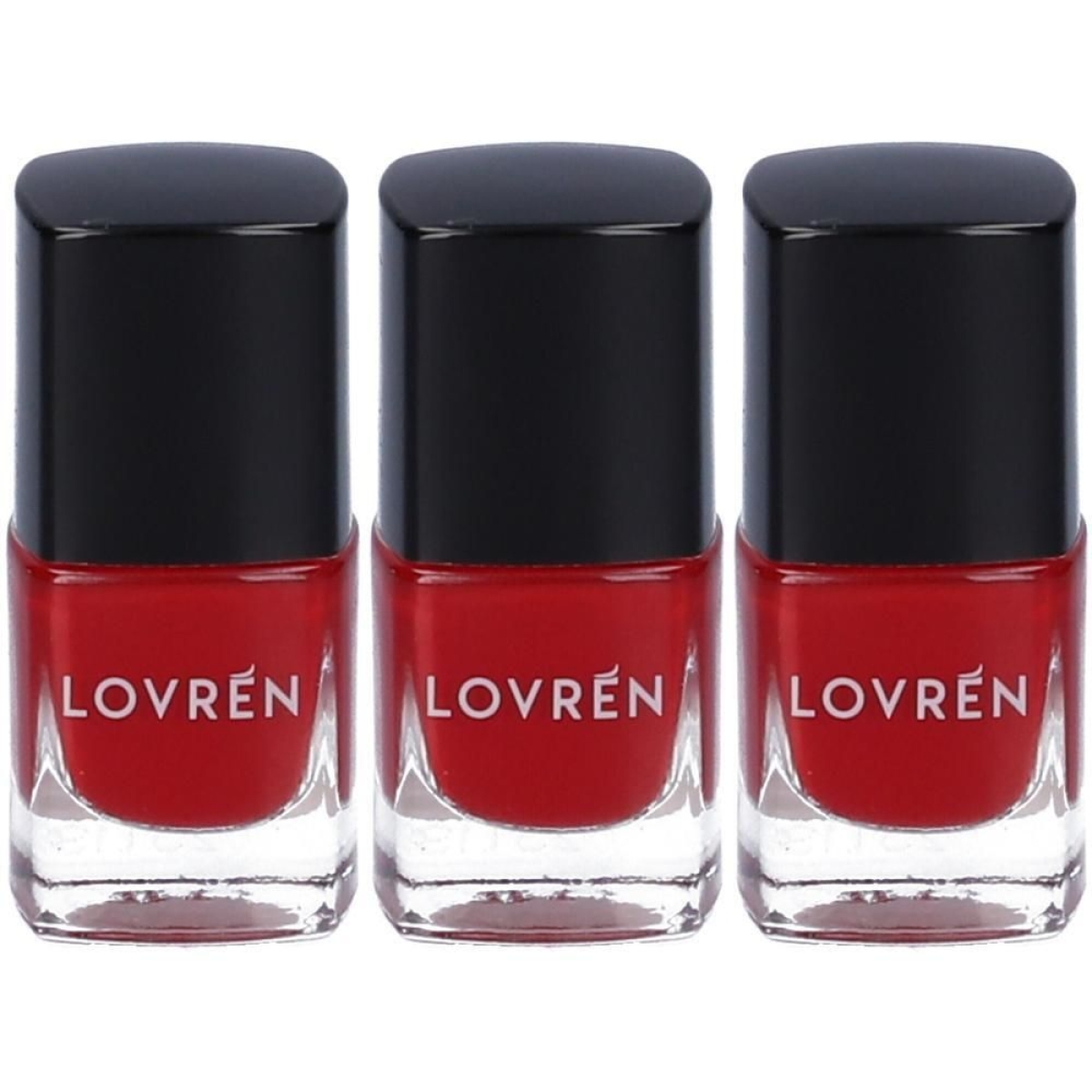 Cerca Offerte di Lovren nail care smalto unghie ross intenso 3x5 ml e acquista online