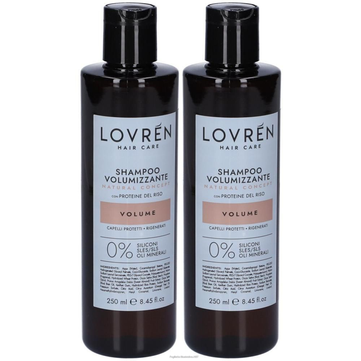 Cerca Offerte di lovren shampoo volumizzante natural concept 2x250 ml e acquista online