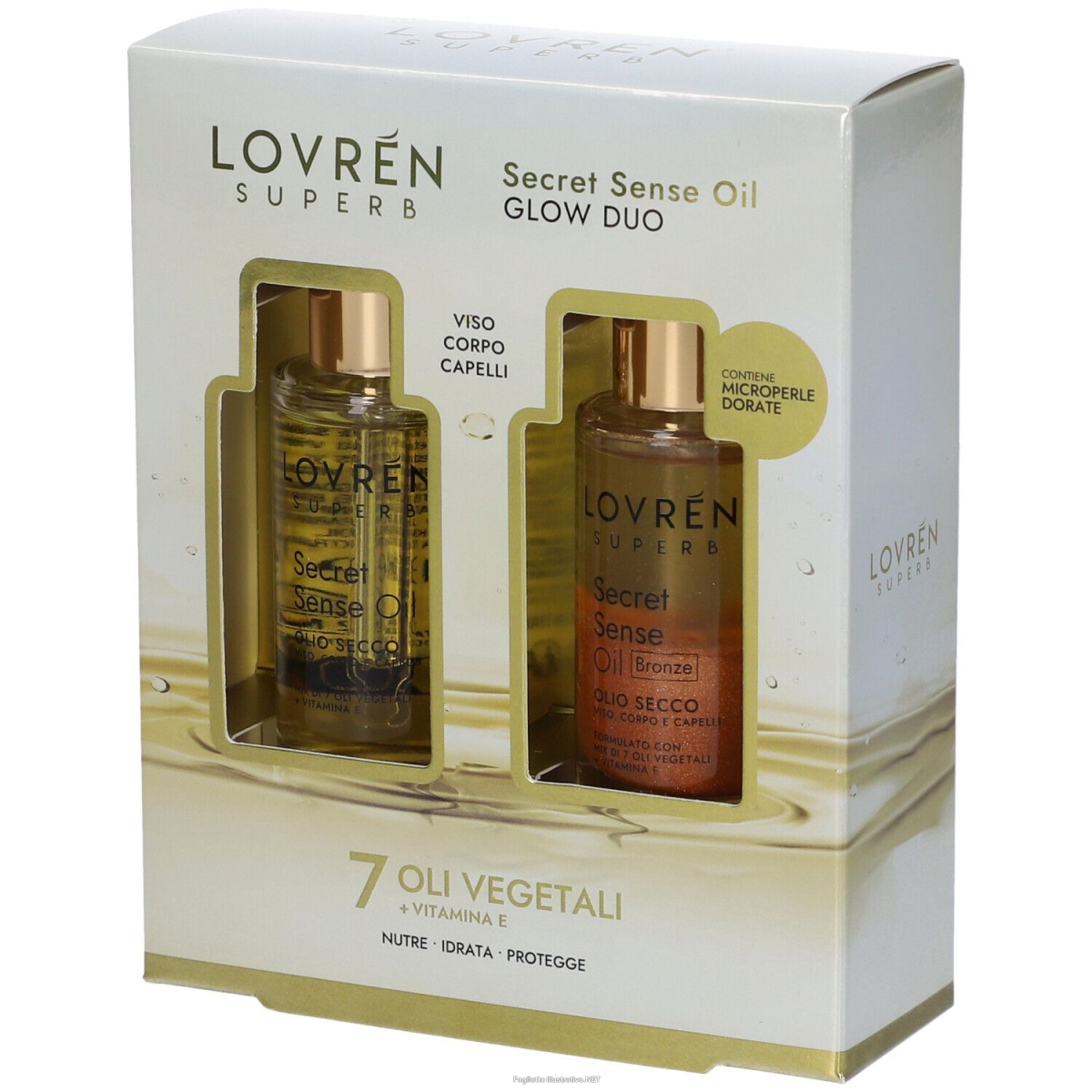 Cerca Offerte di lovrèn superb kit sense glow duo secret oil + b e acquista online