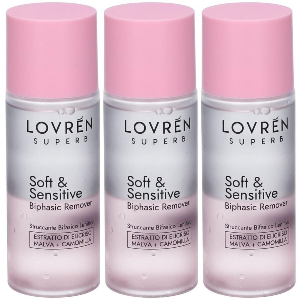 Cerca Offerte di lovren superb soft&sensitive struccante bifasico lenitivo 3x100 ml e acquista online
