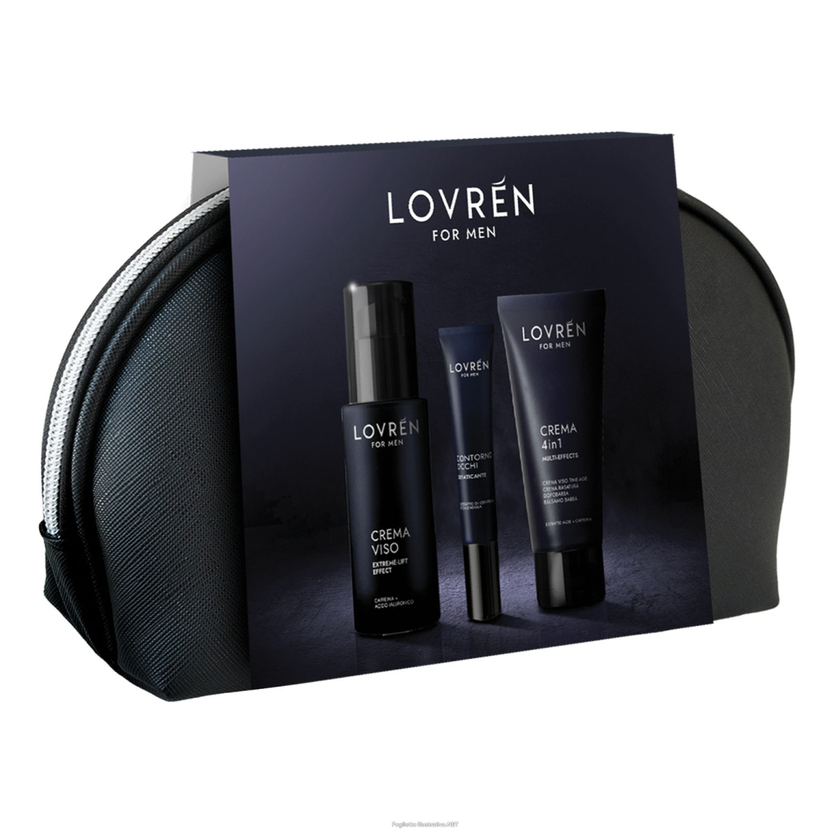 Cerca Offerte di lovren travel kit men 1 lovren men 4 in 1 50 ml + 1 gel viso hydra-tone effect 30 ml + 1 contorno occhi hydra-tone effect 15 ml e acquista online