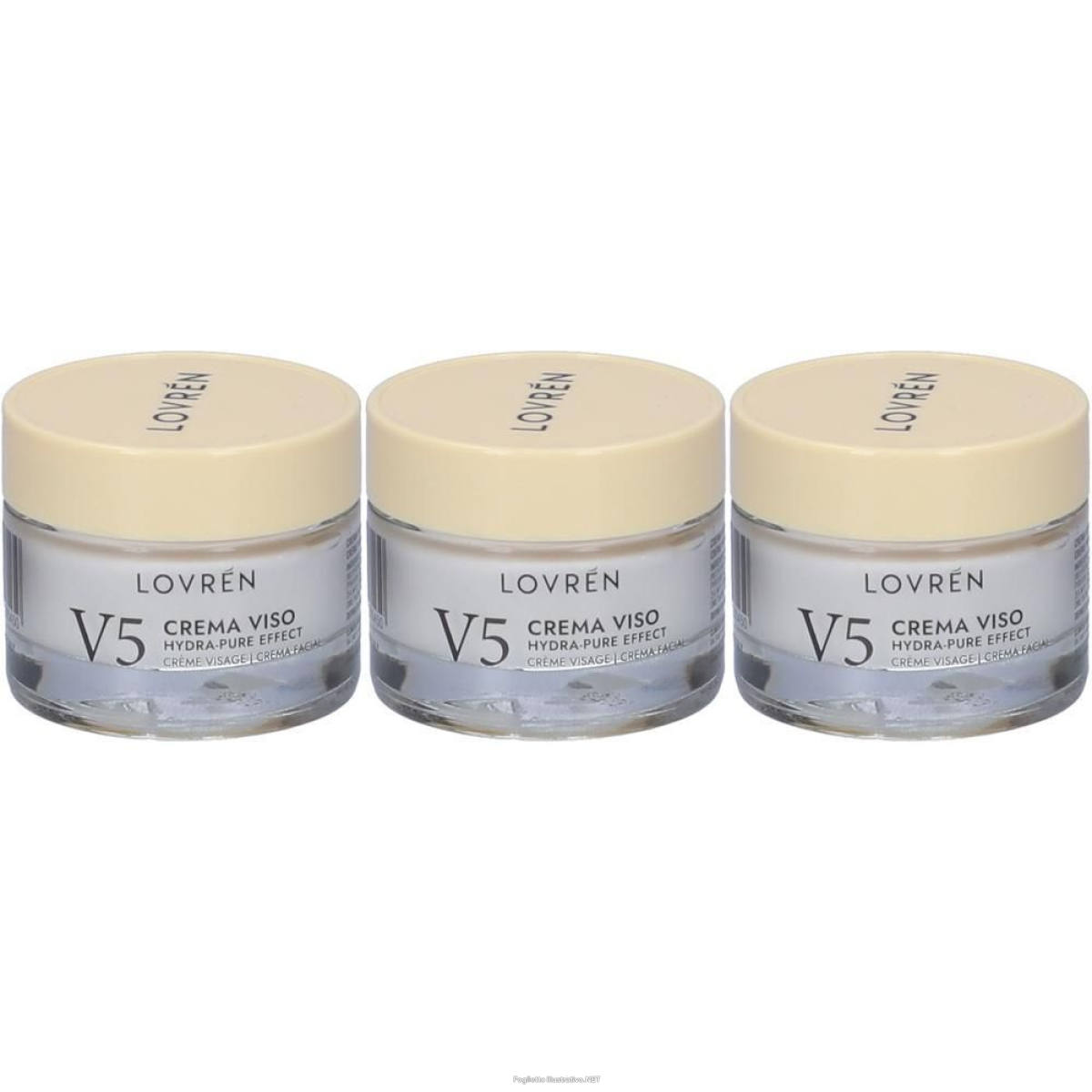 Cerca Offerte di lovren v5 crema viso hydra pure effect pelli miste e grasse 3x30 ml e acquista online