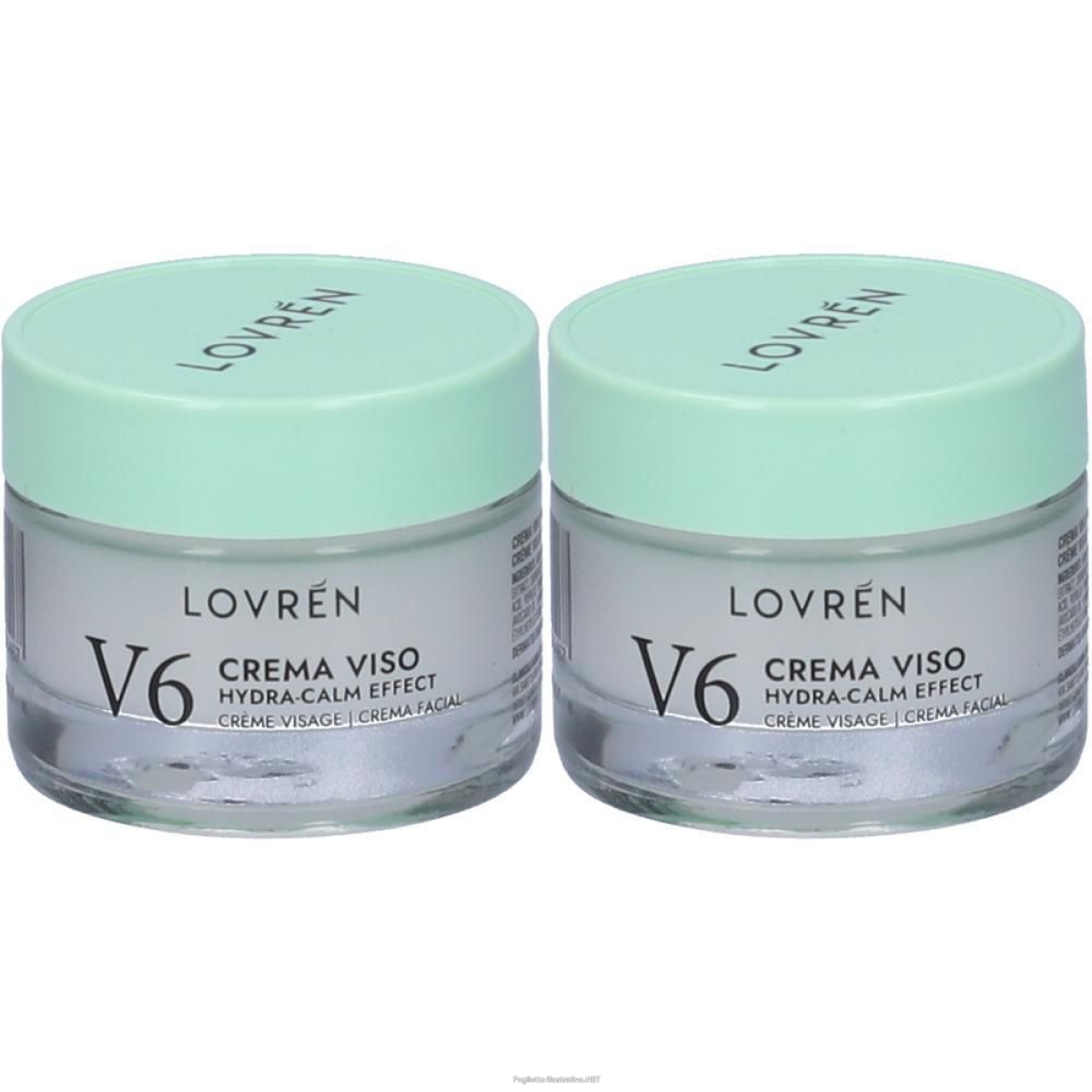 Cerca Offerte di lovren v6 crema viso hydra calm effect pelli sensibili 2x30 ml e acquista online