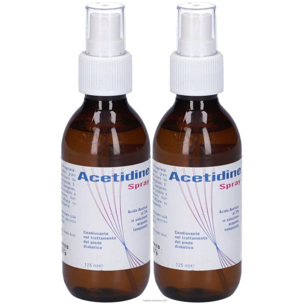 Cerca Offerte di lozione all'acido acetico 2% igienizzante acetidine spray 2x125 ml e acquista online