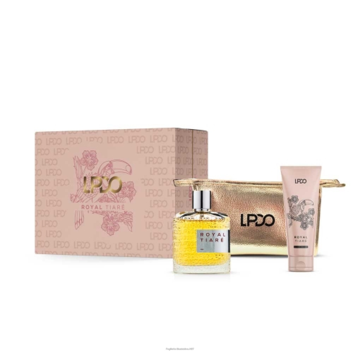 Cerca Offerte di lpdo royal tiaré cofanetto regalo  eau de parfum intense 100ml - body wash 100ml - pochette lpdo e acquista online