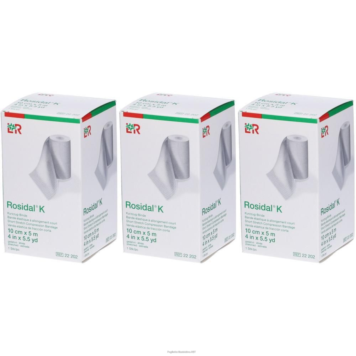 Cerca Offerte di lr benda rosidal k 10 cm x 5 m 3x1 st e acquista online