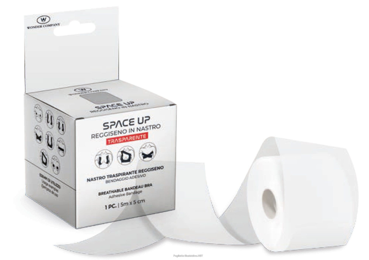 Cerca Offerte di lr wonder company - space up boob tape reggiseno in nastro trasparente 5m x 5 cm confezione 1 pezzo e acquista online