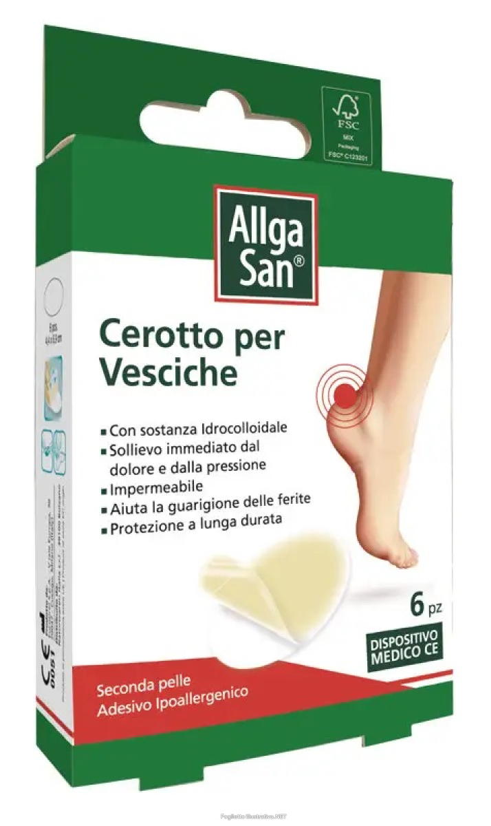 Trova prezzi di <allga san cerotto vesciche        6 pez e compra online