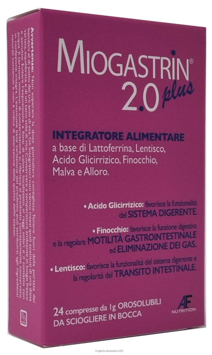 Trova prezzi di <miogastrin 2,0 *         24gr    24 cpr e compra online