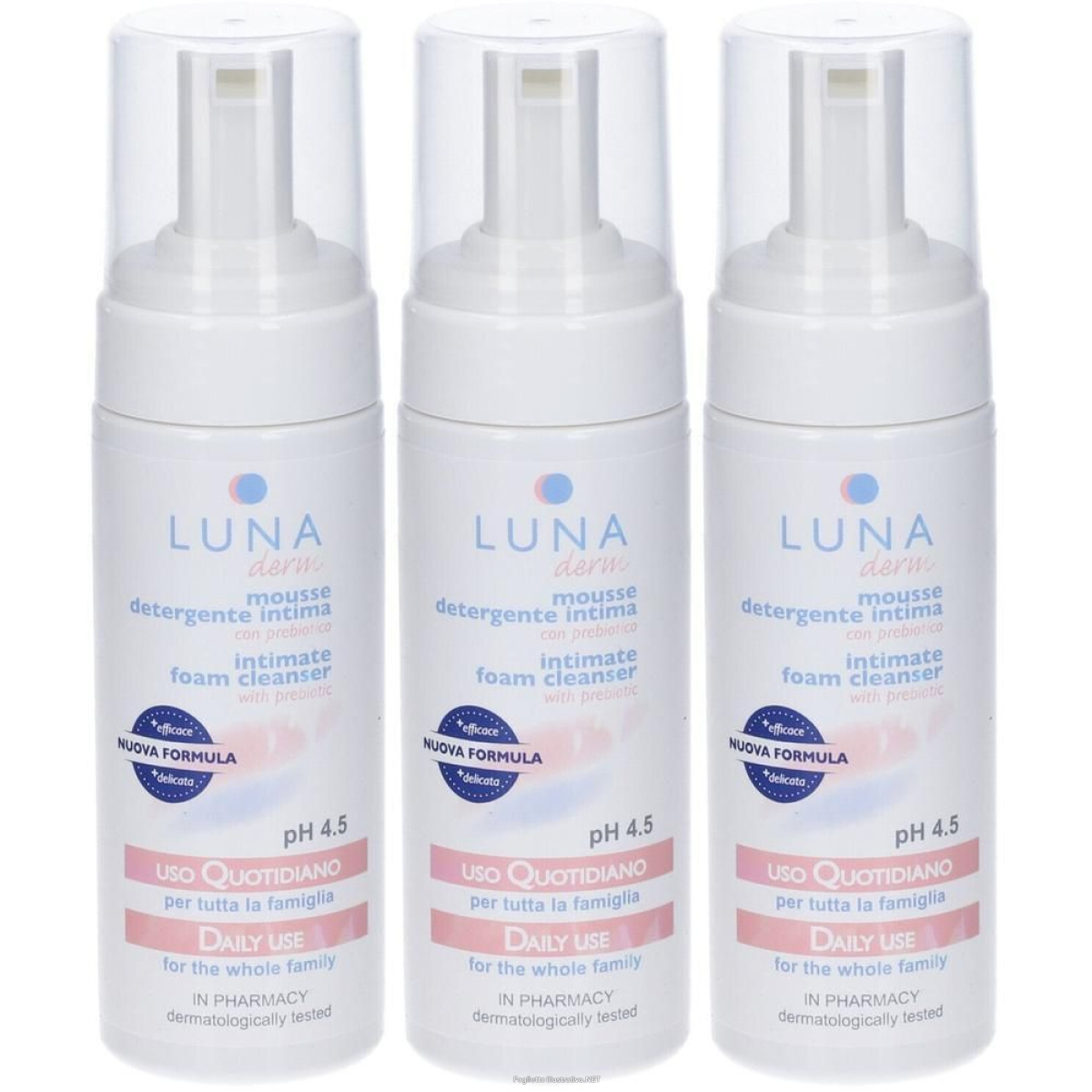 Cerca Offerte di lunaderm mousse igienizzante detergente intimo pelli irritate ed alter e acquista online