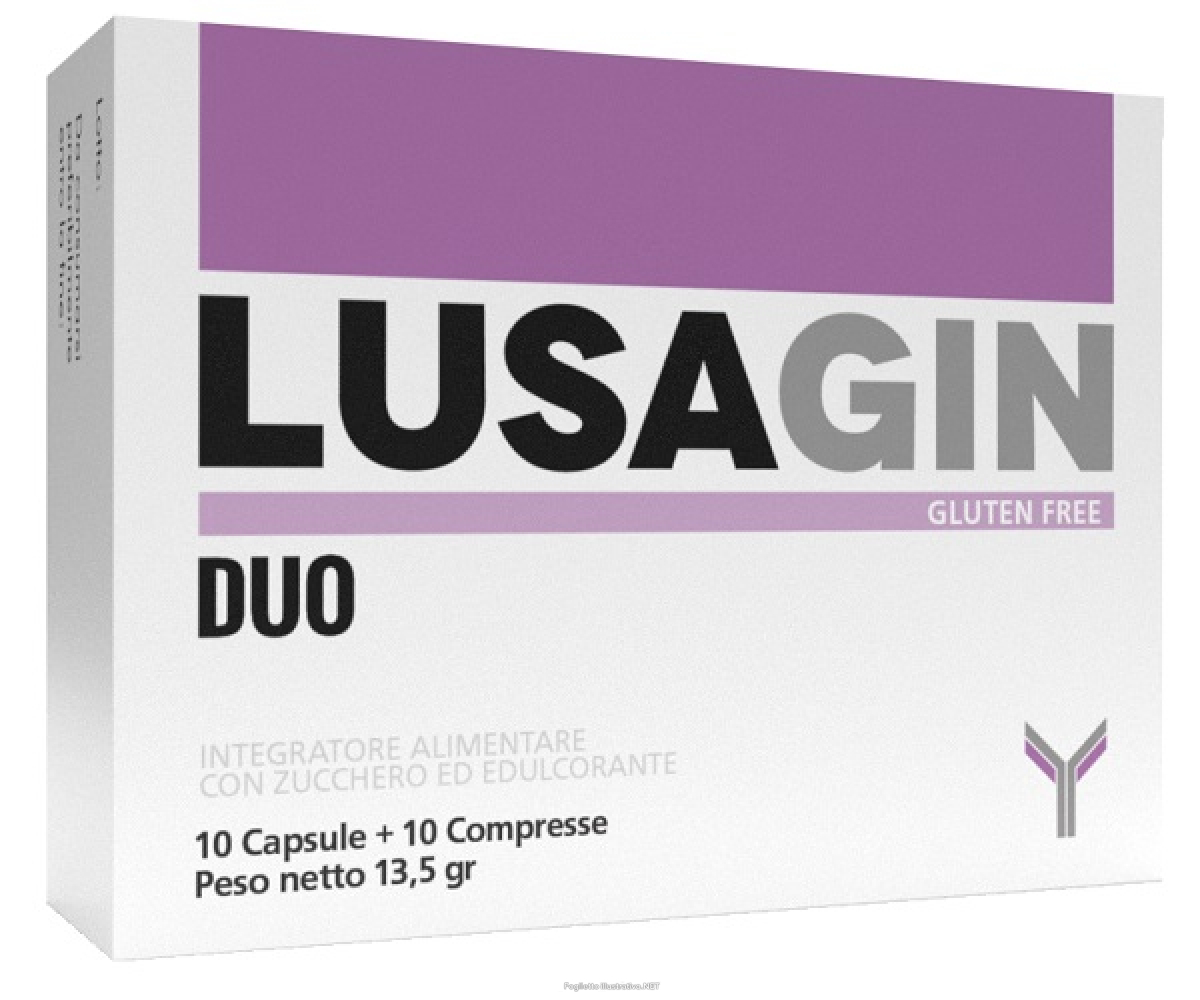 Cerca Offerte di lusagin duo 10 capsule + 10 compresse e acquista online
