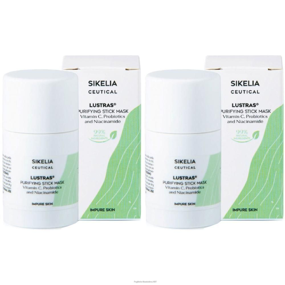 Cerca Offerte di lustras maschera stick purificante 35 g 2x35 g e acquista online