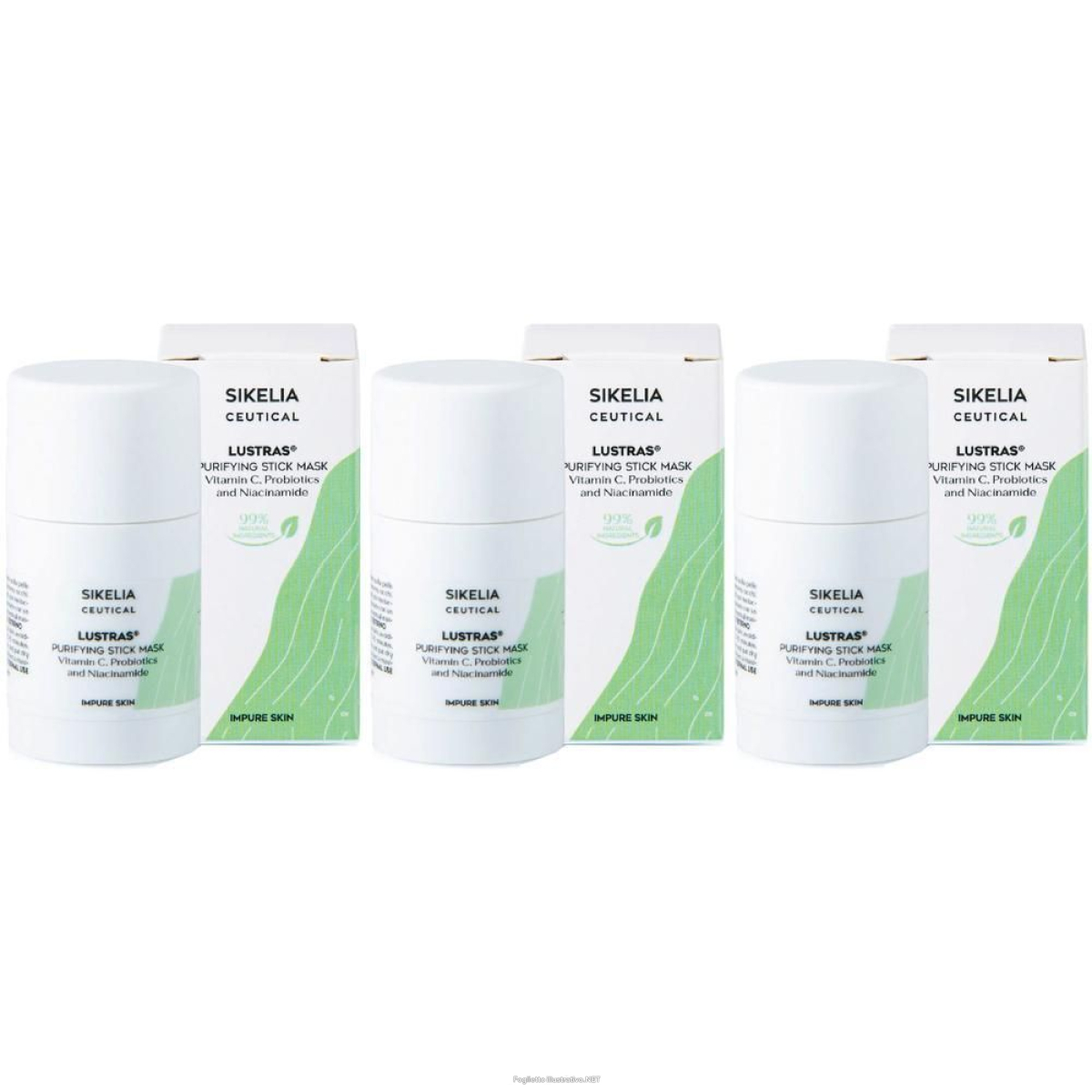 Cerca Offerte di lustras maschera stick purificante 35 g 3x35 g e acquista online