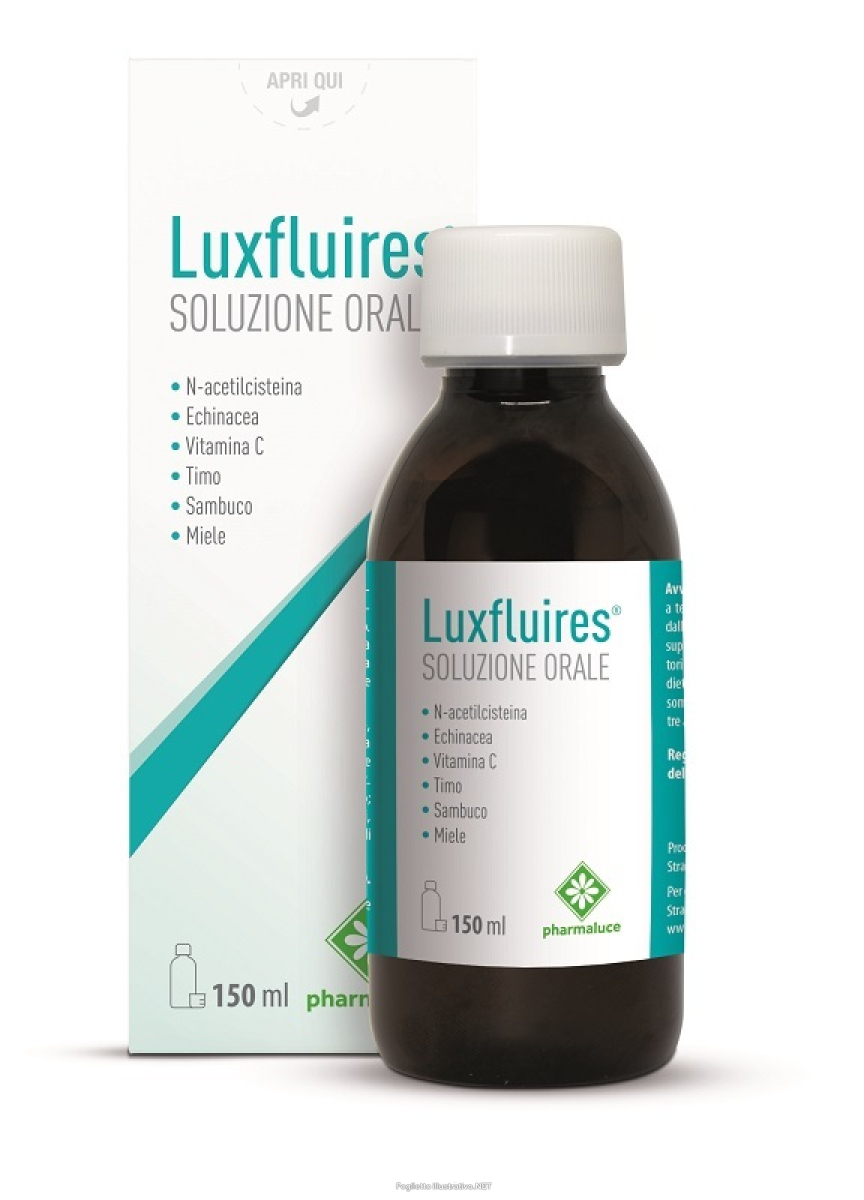 Cerca Offerte di luxfluires soluzione orale 150 ml senza glutine naturalmente privo di lattosio e acquista online