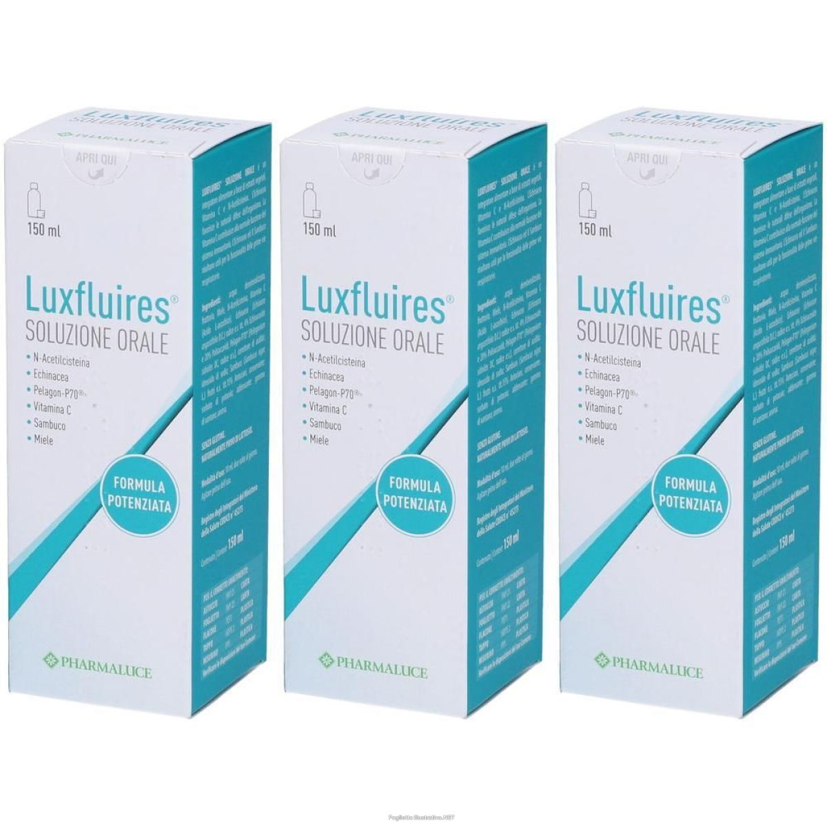 Cerca Offerte di luxfluires® soluzione orale 3x150 ml e acquista online
