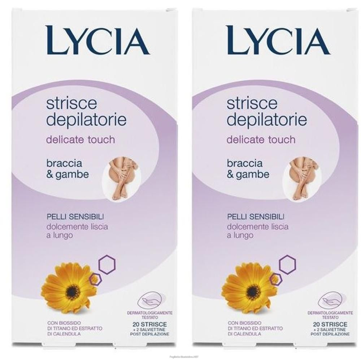 Cerca Offerte di lycia delicate touch braccia e gambe 20 st e acquista online