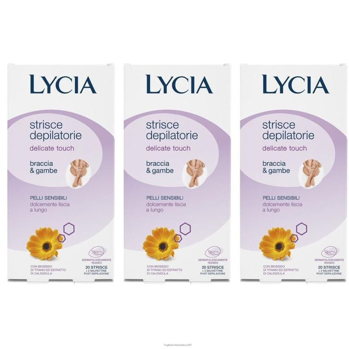 Cerca Offerte di lycia delicate touch braccia e gambe 20 st e acquista online
