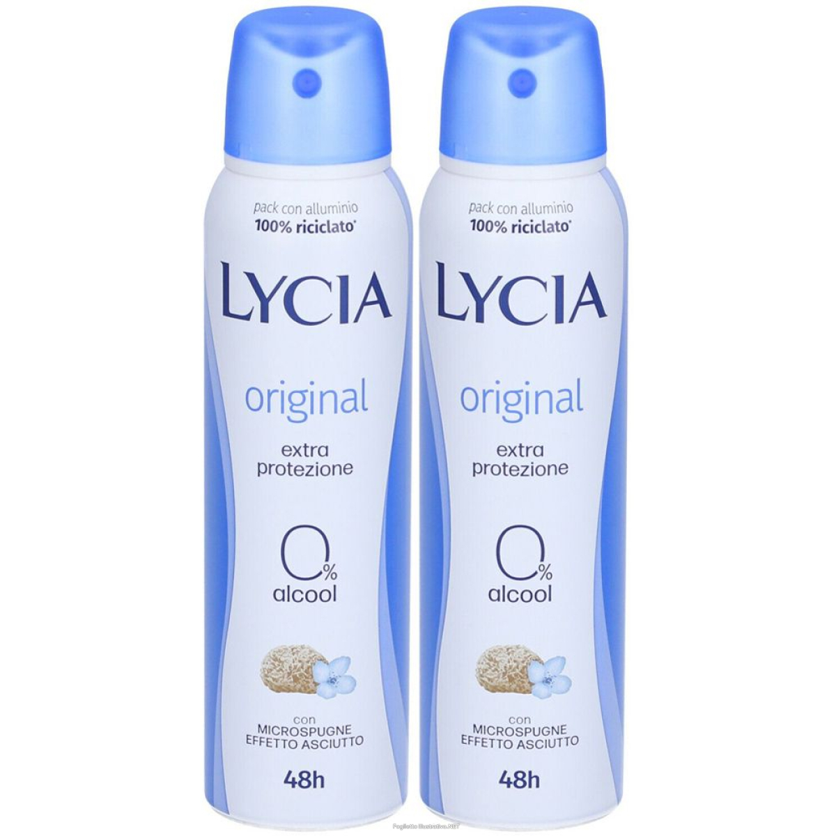 Cerca Offerte di lycia spray original set da 2 2x150 ml deodorante e acquista online