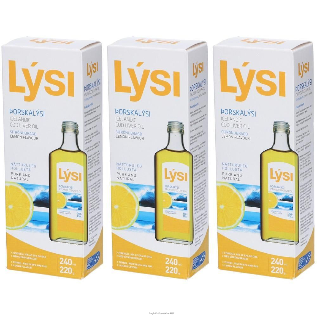 Cerca Offerte di lysi olio di fegato merluzzo liquido gusto limone 3x240 ml soluzion e acquista online