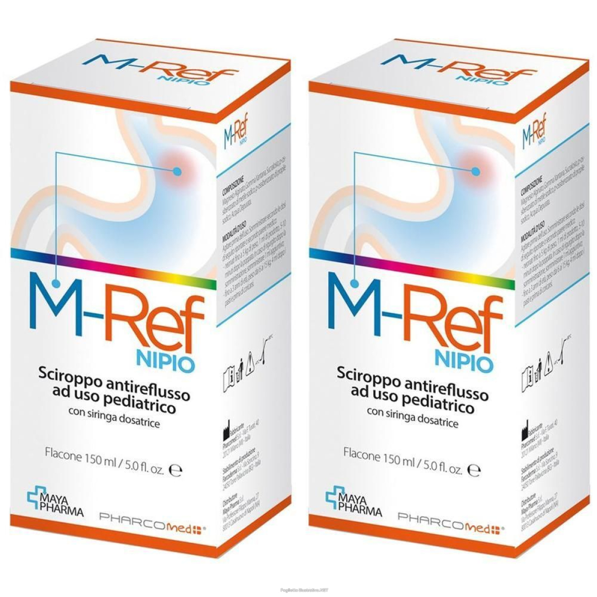 Cerca Offerte di m-ref nipio sciroppo antireflusso ad uso pediatrico 150 ml con siringa e acquista online