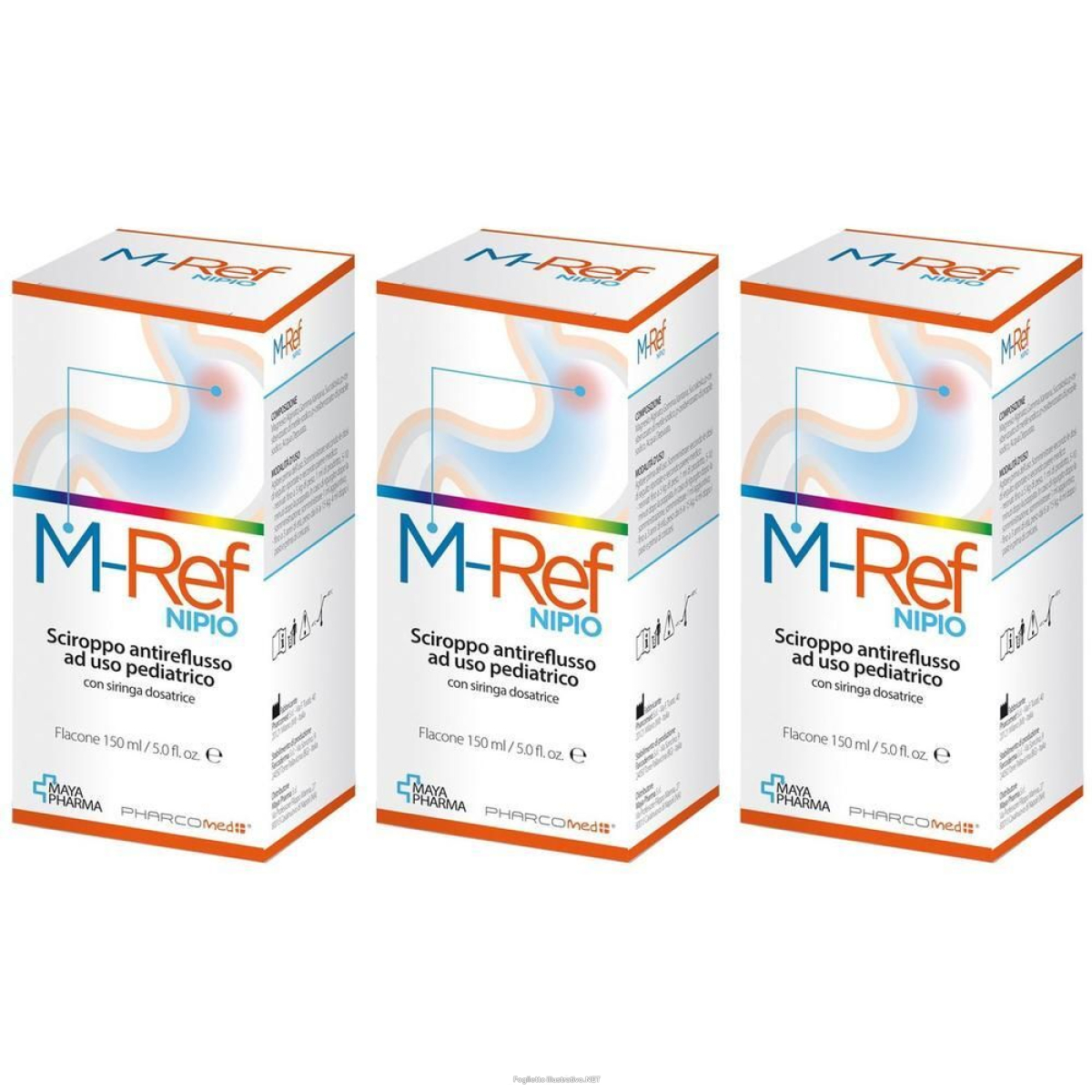 Cerca Offerte di m-ref nipio sciroppo antireflusso ad uso pediatrico 150 ml con siringa e acquista online