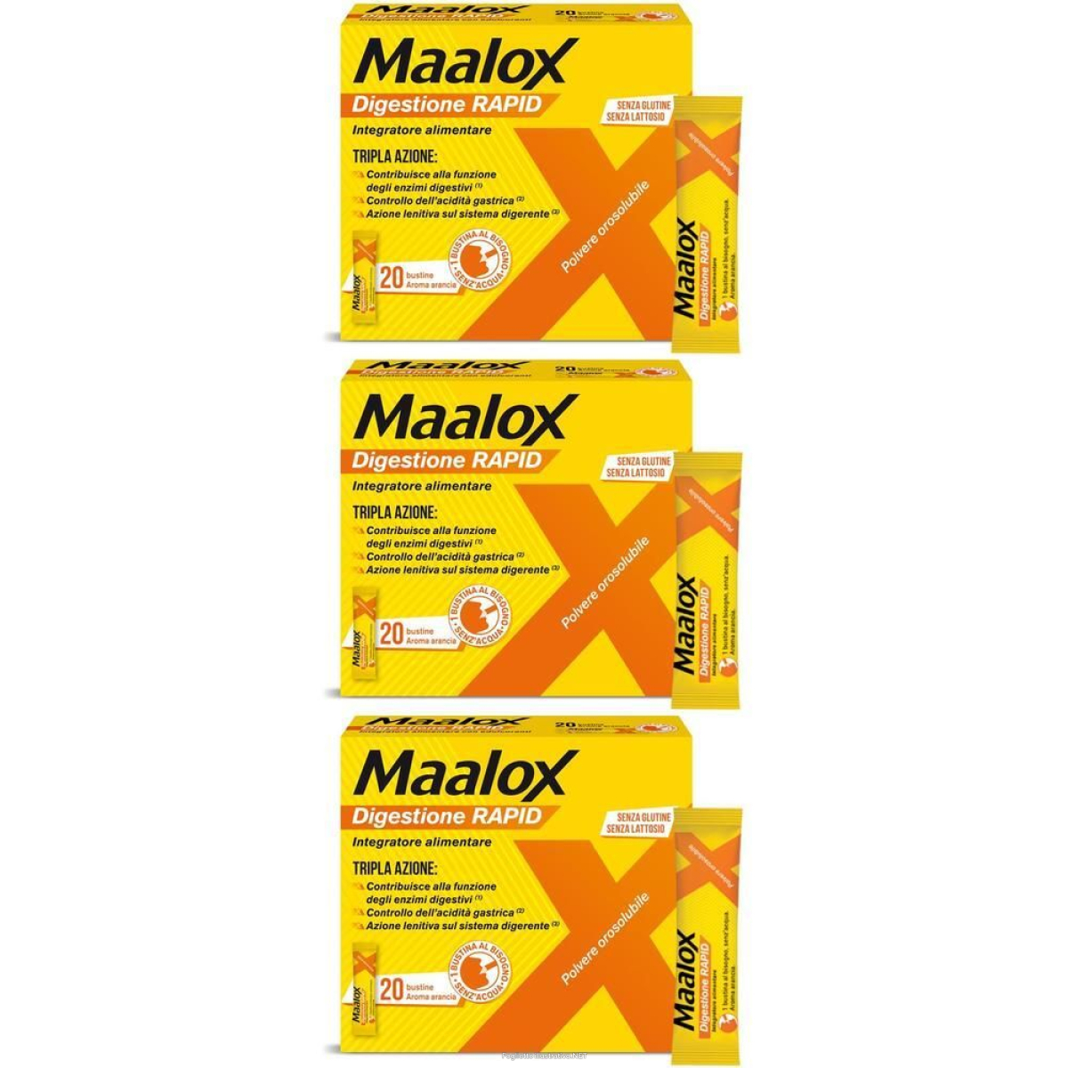 Cerca Offerte di maalox digestione rapid integratore alimentare per lo stomaco in busti e acquista online