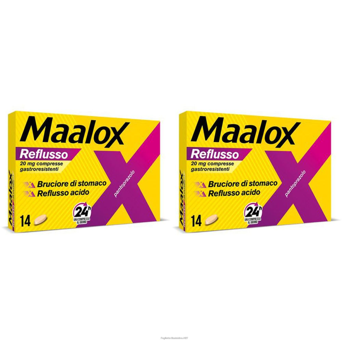 Cerca Offerte di maalox reflusso, contro reflusso acido, 14 compresse set da 2 2x14 pz e acquista online