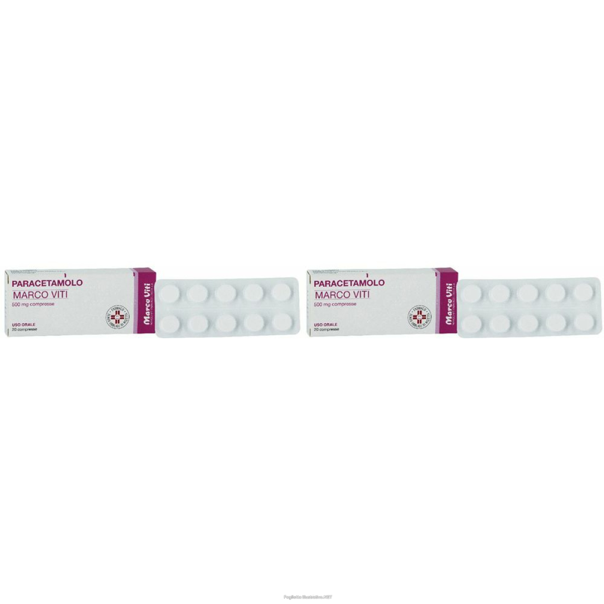 Cerca Offerte di maco viti paracetamolo 500 mg set da 2 2x20 pz compresse e acquista online