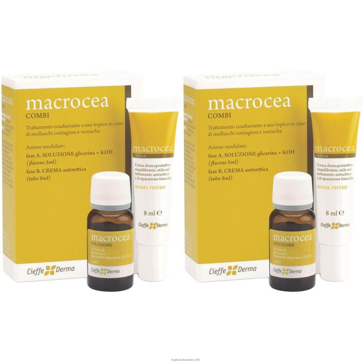 Cerca Offerte di macrocea combi soluzione 5 ml + crema 8 2x1 st e acquista online