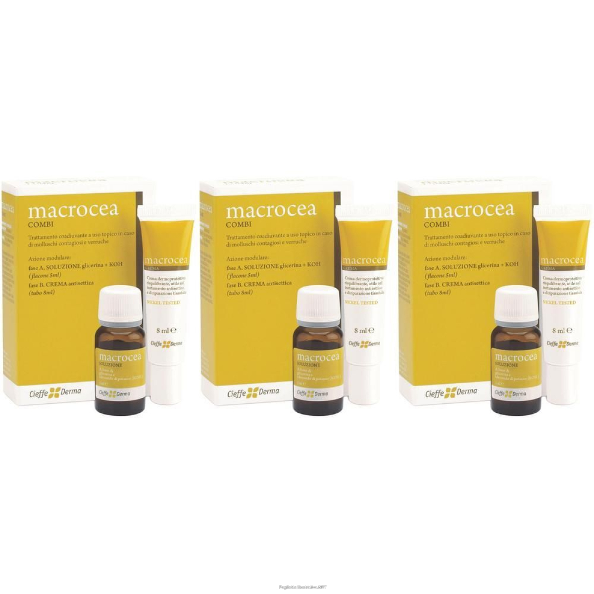 Cerca Offerte di macrocea combi soluzione 5 ml + crema 8 3x1 st e acquista online