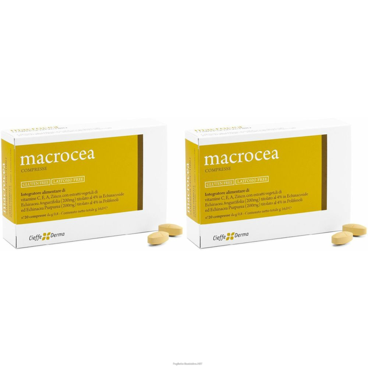 Cerca Offerte di macrocea set da 2 2x20 pz compresse e acquista online