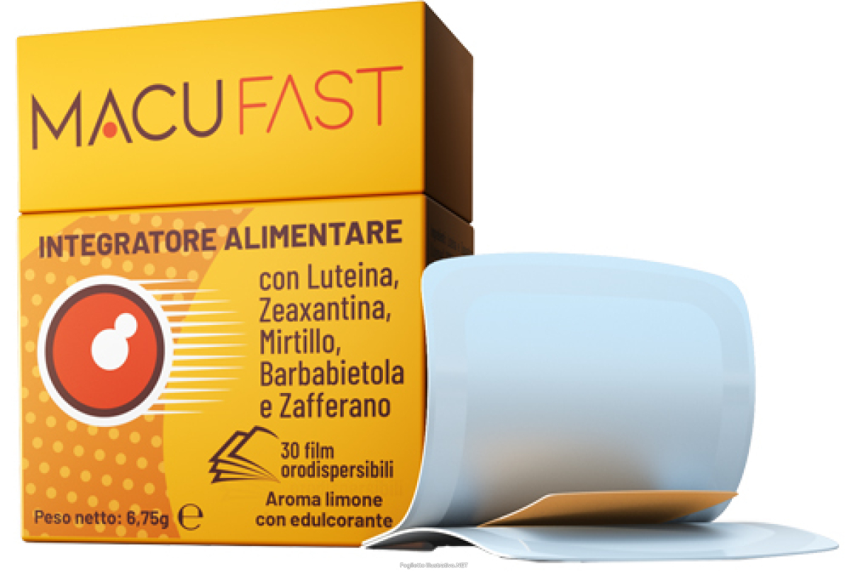 Cerca Offerte di macufast integratore per la salute della vista 30 film orodispersibili e acquista online