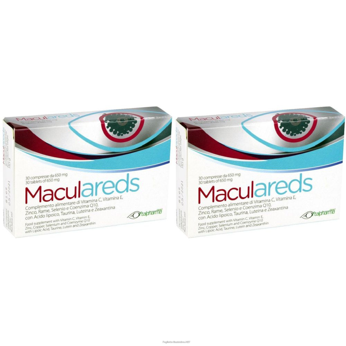 Cerca Offerte di maculareds set da 2 2x30 pz compresse e acquista online
