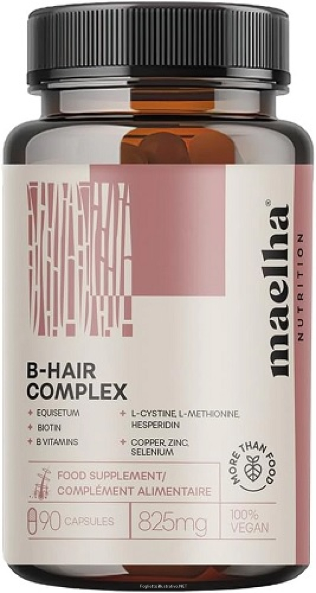 Cerca Offerte di maelha nutrition b-hair complex integratore per unghie e capelli 90 capsule e acquista online