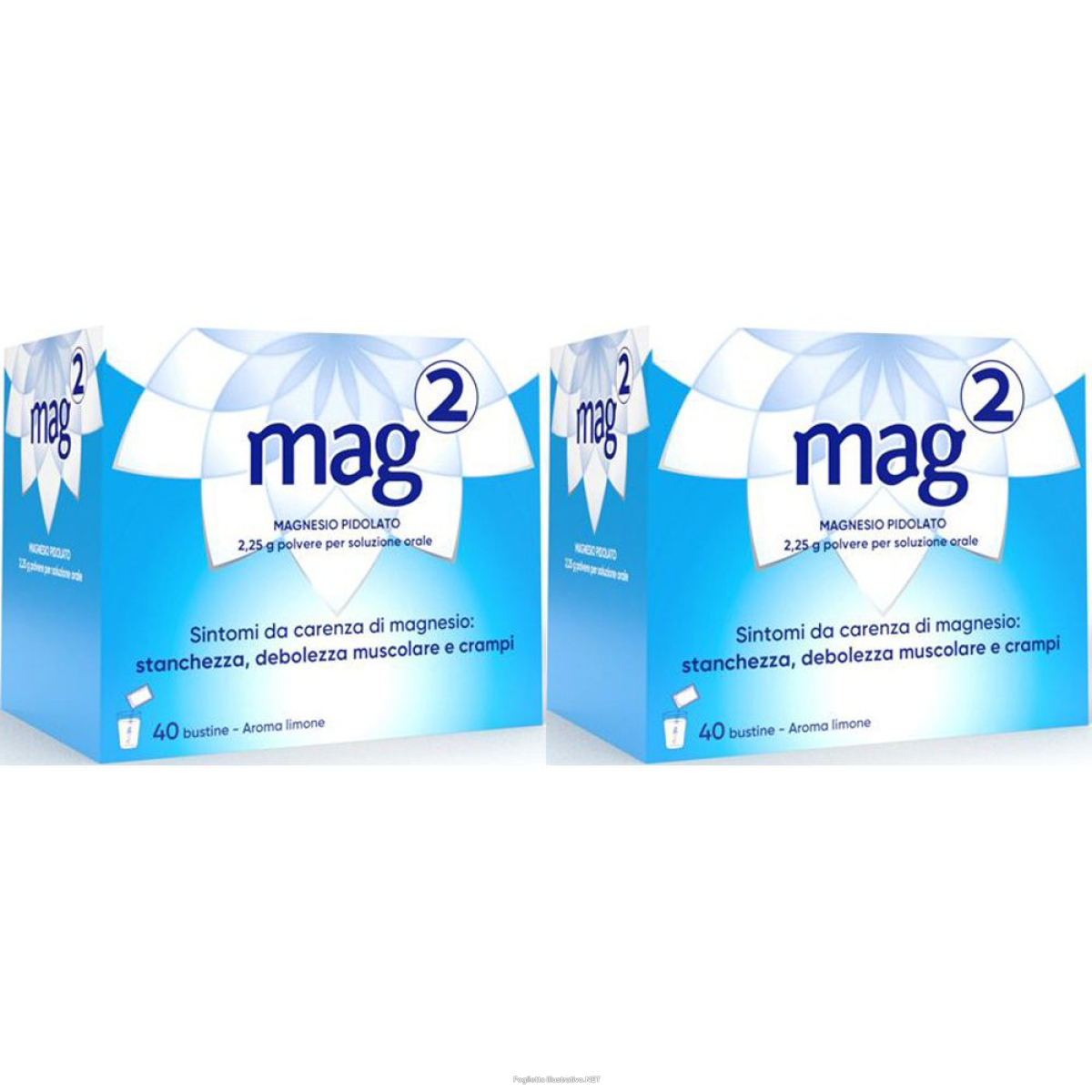 Cerca Offerte di mag 2 2,25 g polvere per soluzione orale aroma limone set da 2x40 pz e acquista online