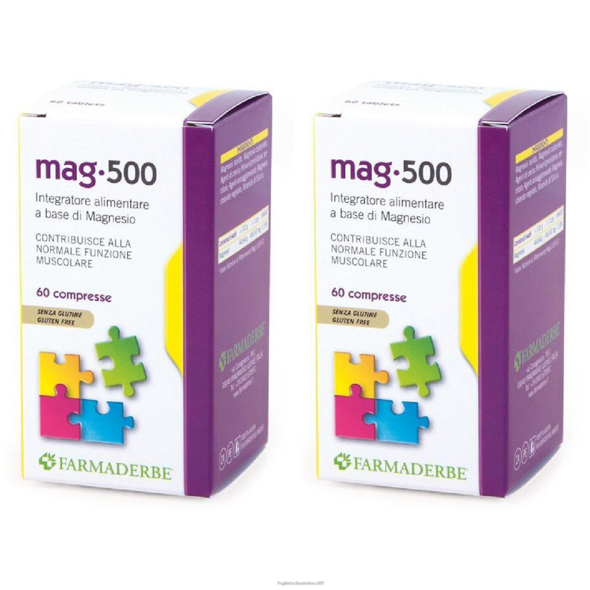 Cerca Offerte di mag 500 60 compresse set da 2 2x60 pz e acquista online