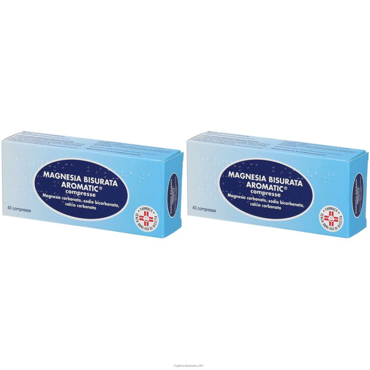 Cerca Offerte di magnesia bisurata aromatic compresse set da 2 2x40 pz pastiglie e acquista online