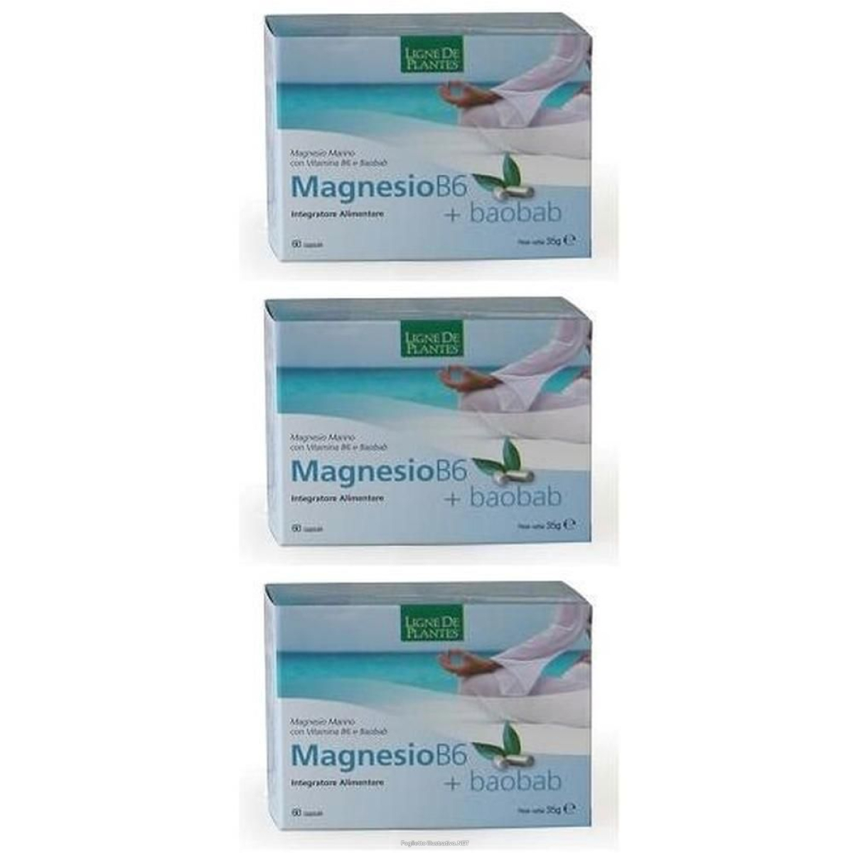 Cerca Offerte di magnesio b6 + baobab 60 capsule 3x60 pz e acquista online