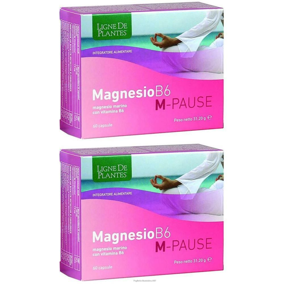 Cerca Offerte di magnesio b6 m-pause 60 capsule 2x60 pz e acquista online