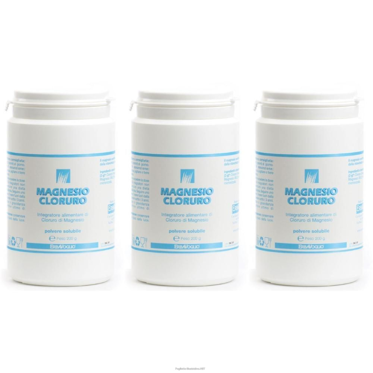 Cerca Offerte di magnesio cloruro polvere 200 g 3x200 g per soluzione orale e acquista online