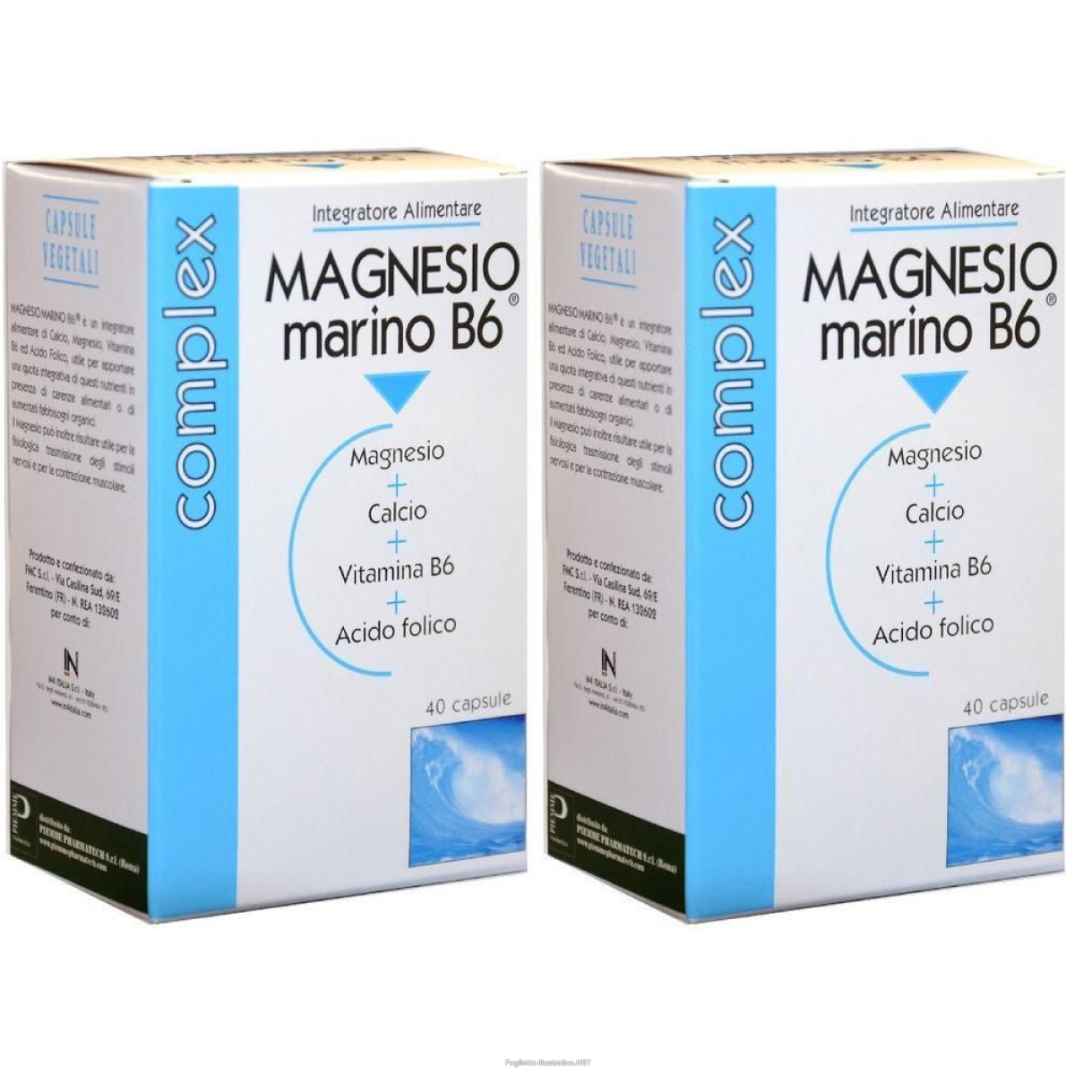 Cerca Offerte di magnesio marino b6 40 capsule 2x22 g e acquista online